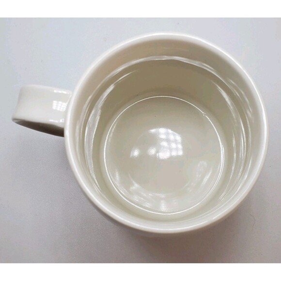 Anthropologie STARLA HALFMANN Floral MONOGRAM MUG Letter "T" NEW Bohemian Hippie - Picture 4 of 5